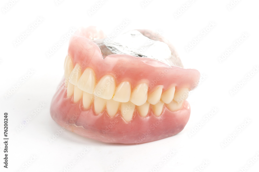 Obraz premium false teeth prosthetic