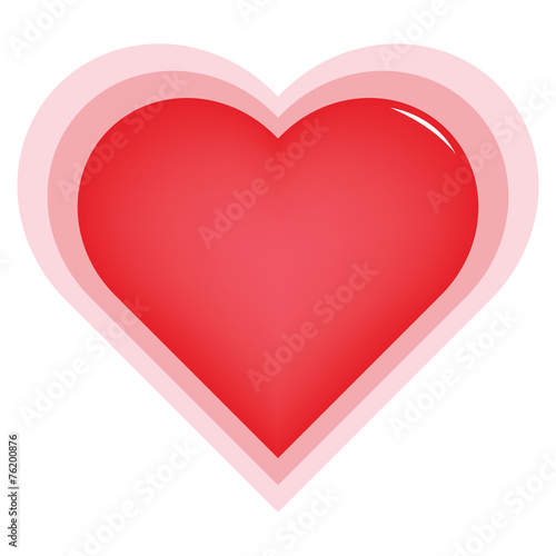 Red Heart for Valentine's day