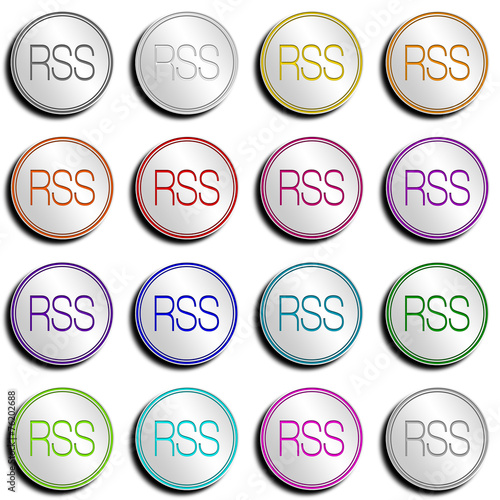 Button_Flat_RSS_01 photo