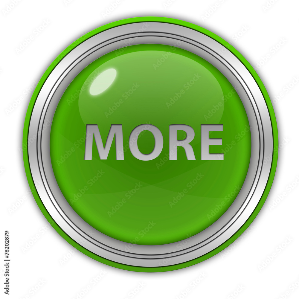 More circular icon on white background More circular icon on white background
