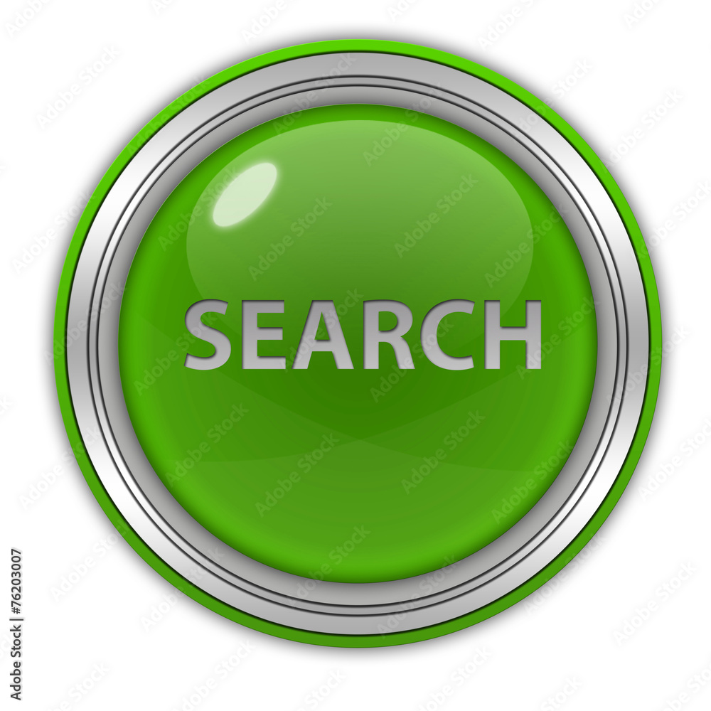 search circular icon on white background search circular icon on white background