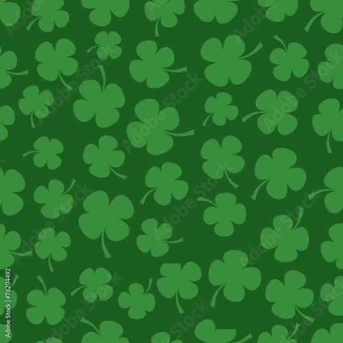 Nahtloses Kleeblatt Muster