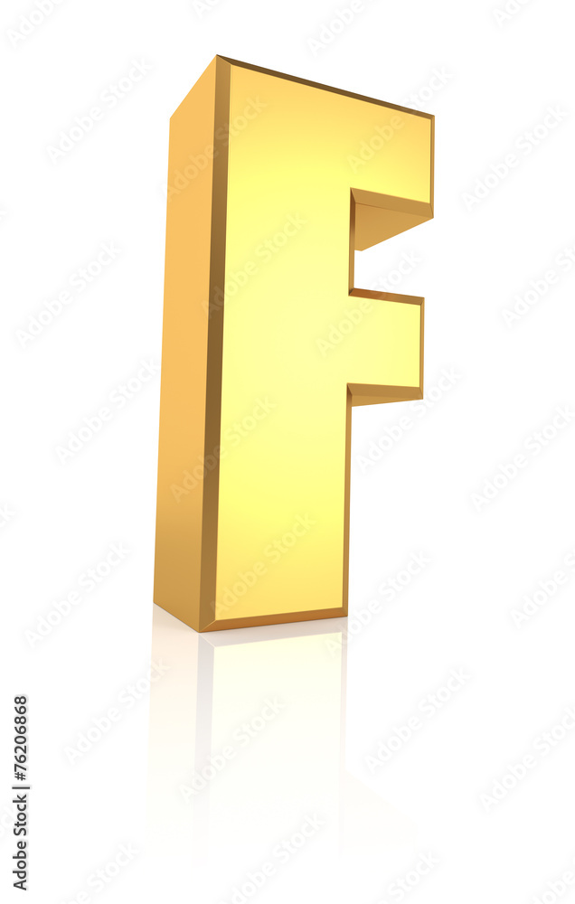3d Letter F 3d Letter F