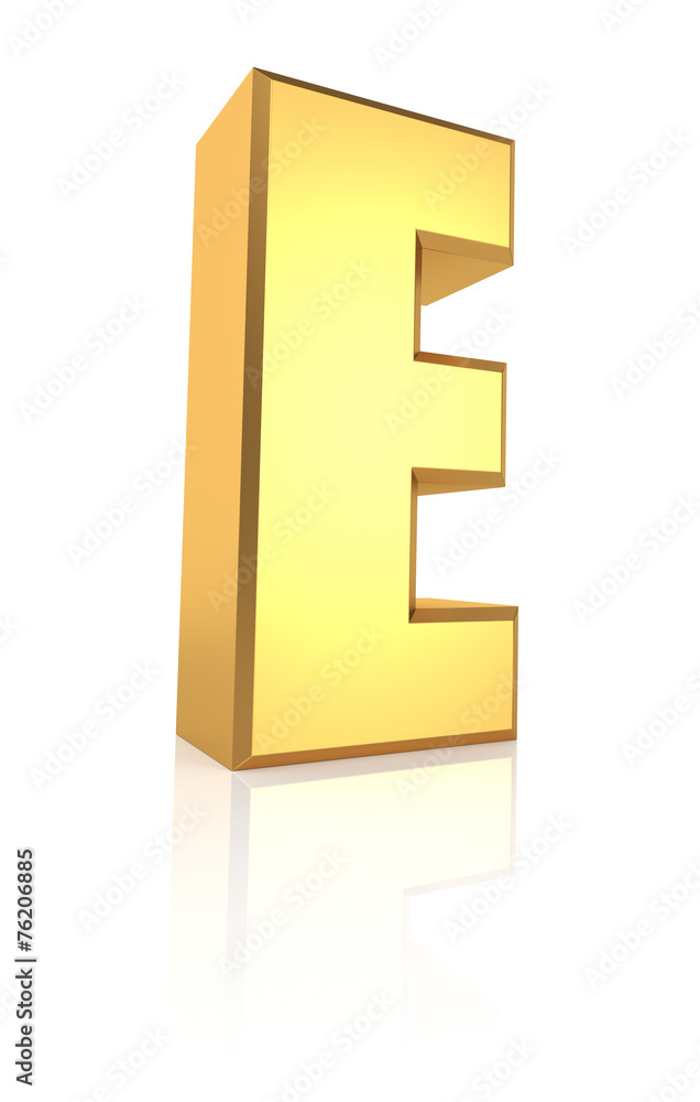 3d Letter E 3d Letter E