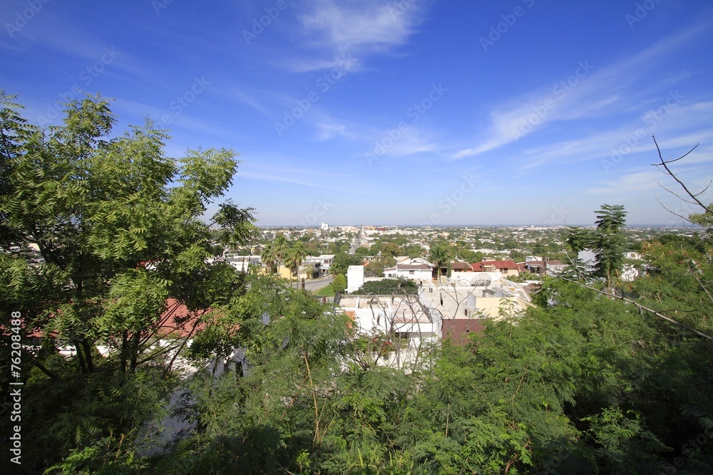 View of Ciudad Victoria from las Lomas