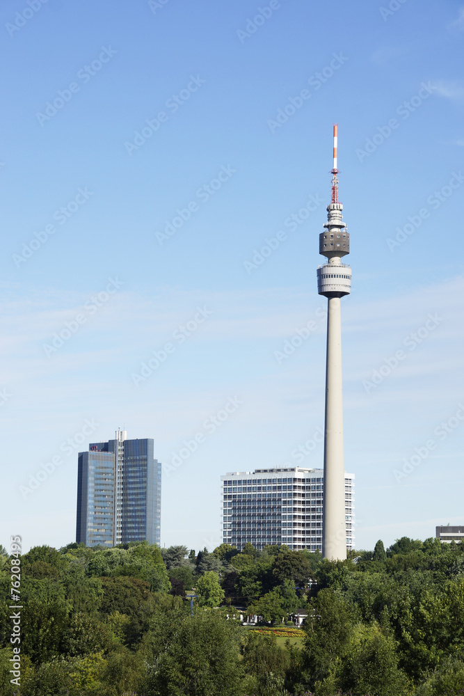 Skyline und Wahrzeichen von Dortmund, Deutschland