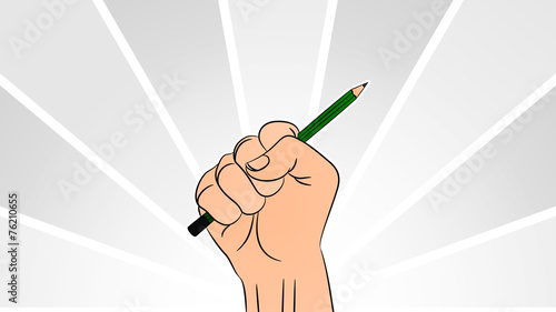 Hand Pencil - 001