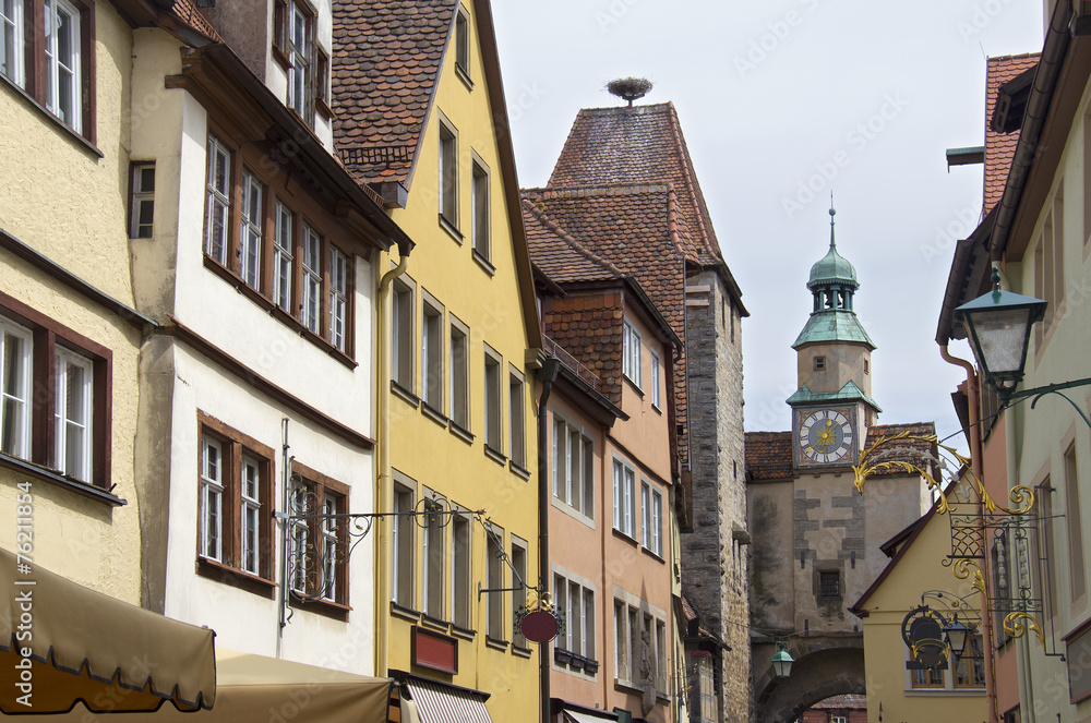 Obraz premium Rothenburg ob der Tauber, Germany
