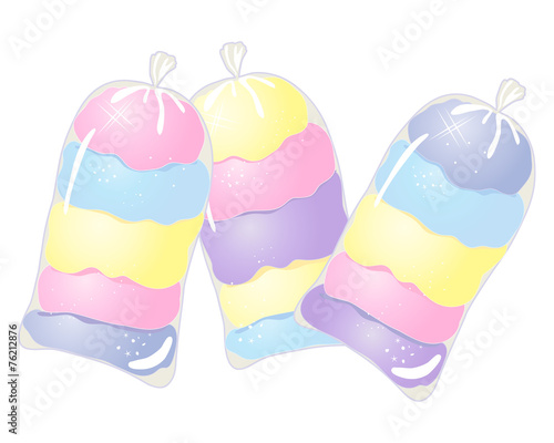 cotton candy bags