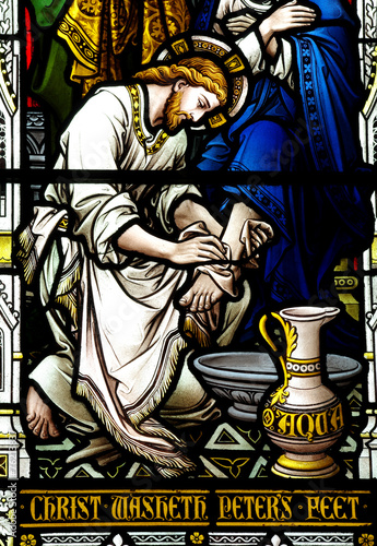 Jesus washing the feet of St.Peter