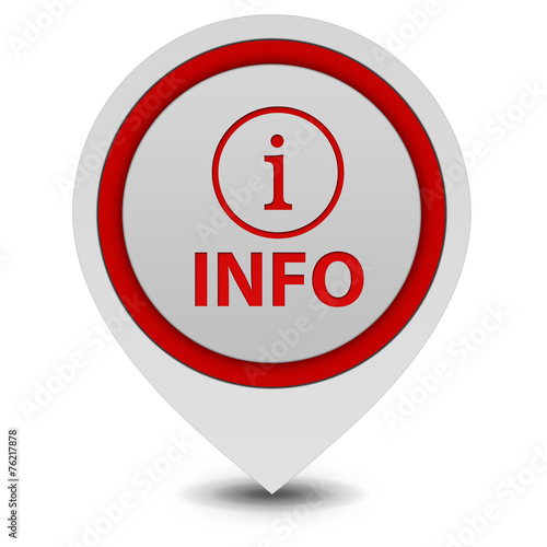 Free Download information pointer icon on white background - GFXLoad