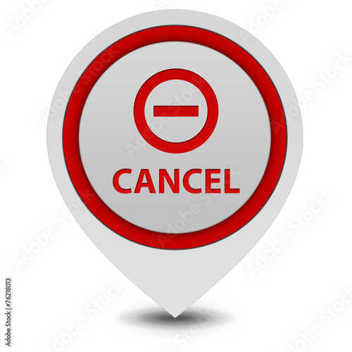 Cancel pointer icon on white background Free Download Cancel pointer icon on white background - GFXLoad