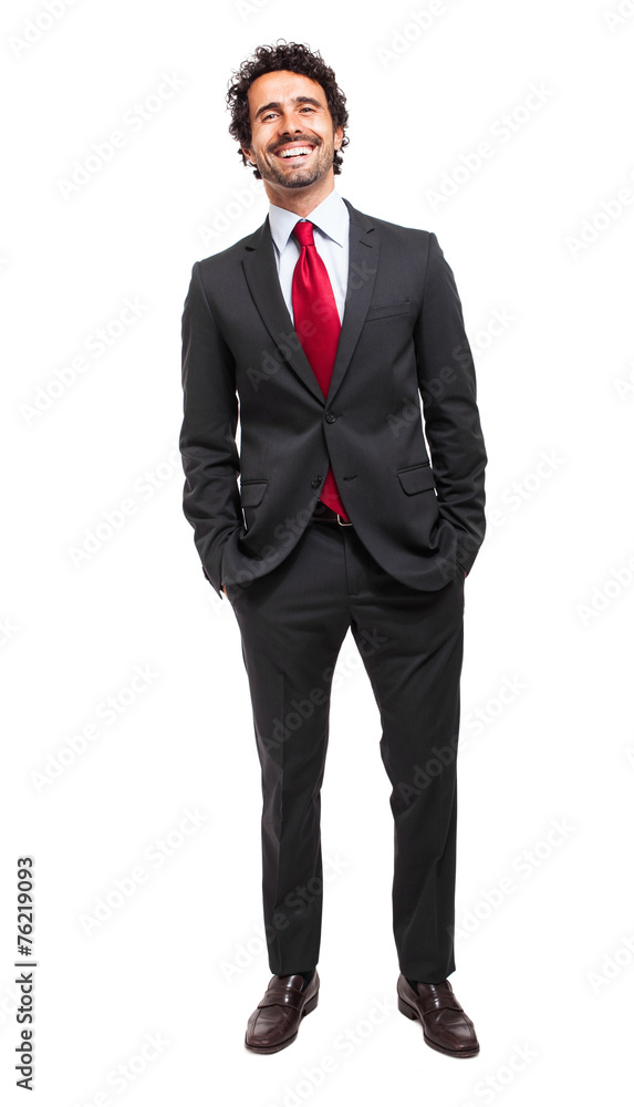 Full length businessman Full length businessman