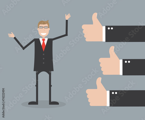 Successful businessman