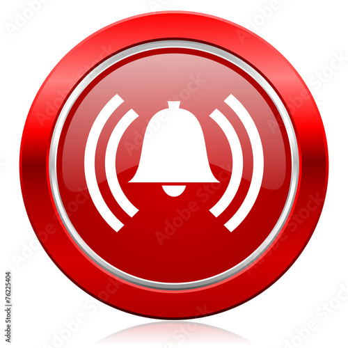 alarm icon alert sign bell symbol