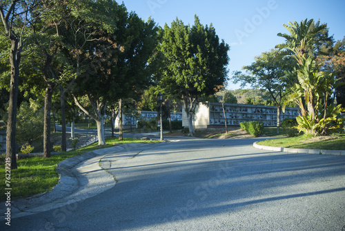 Camino del cementerio