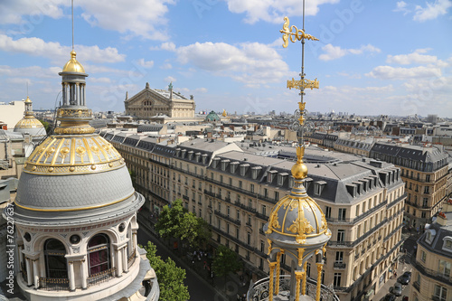 Blick auf Oper und Boulevard Hausmann Paris © blickwinkel2511