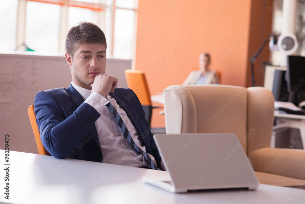 business man at the office business man at the office
