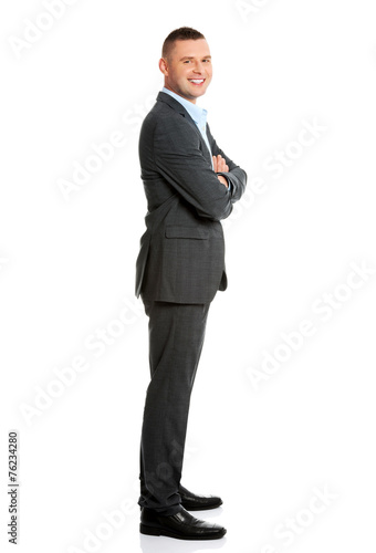 Confident businessman portrait