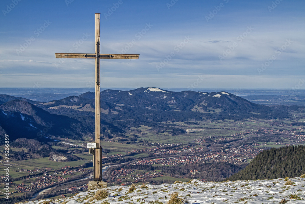 Auf dem Schönberggipfel Auf dem Schönberggipfel