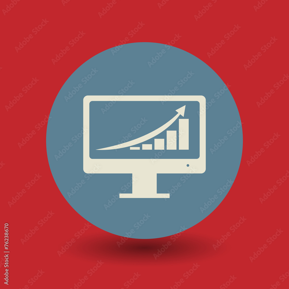 Graph symbol, vector Graph symbol, vector