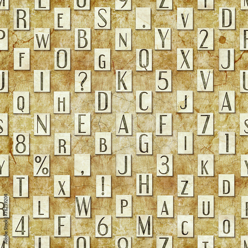 letter seamless texture
