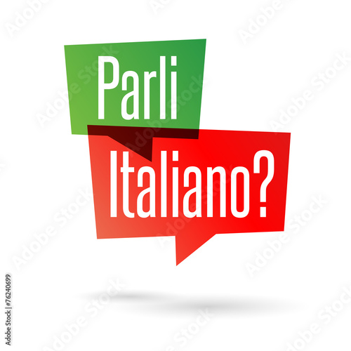 Parli Italiano ?