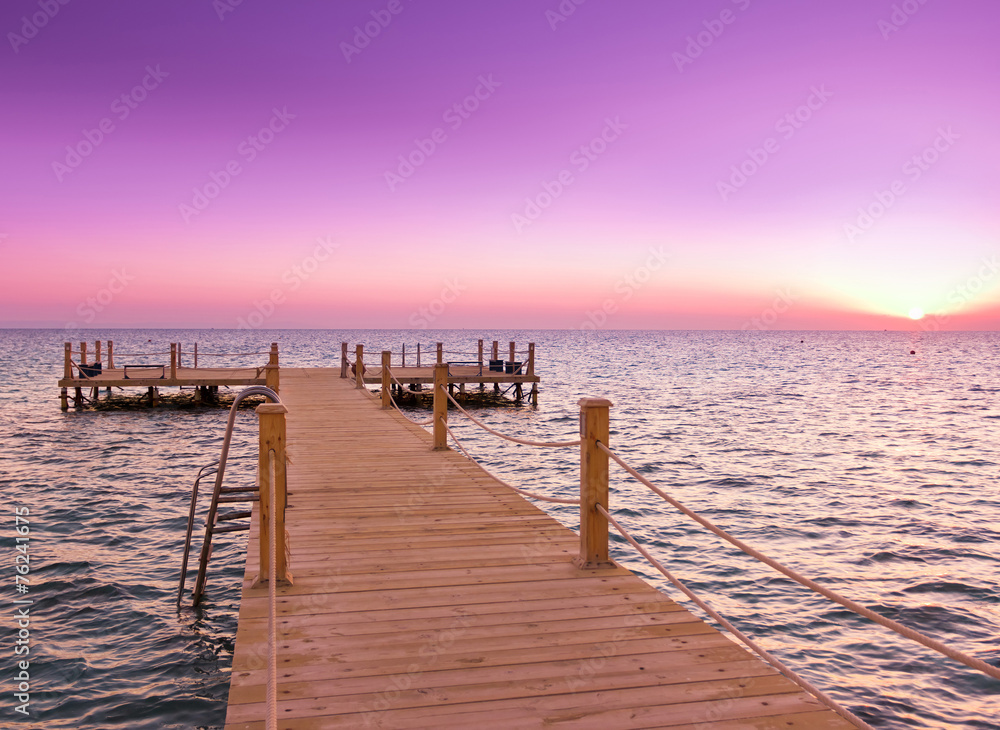 Jetty into the Sunrise