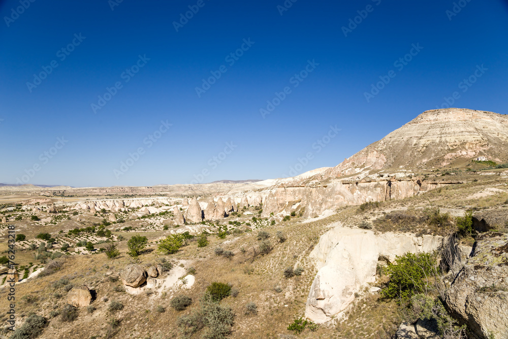 Cavusin, Cappadocia. Mountain landscape