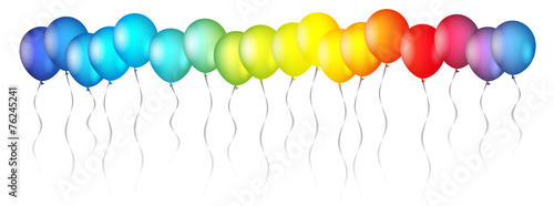 Colourful balloons