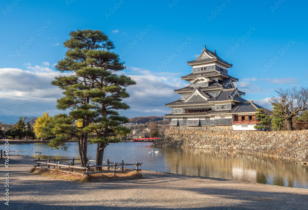 Fototapeta premium Matsumoto castle, national treasure of Japan