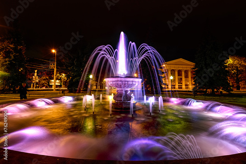 Fountain near the dramatic theater