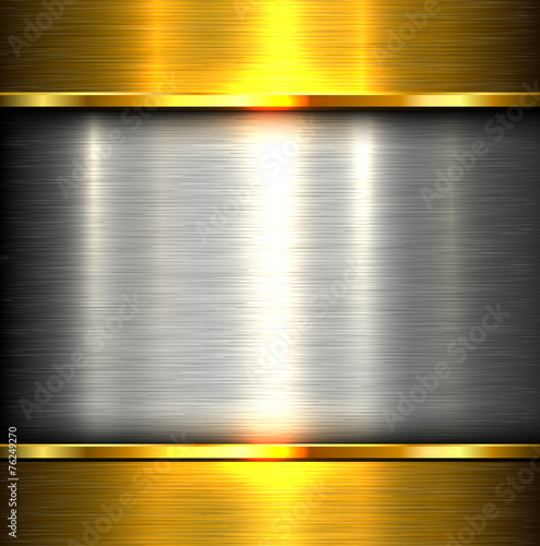 Metal plate texture polished metal background