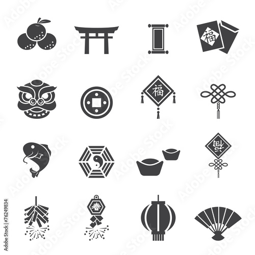 Chinese New Year Icons