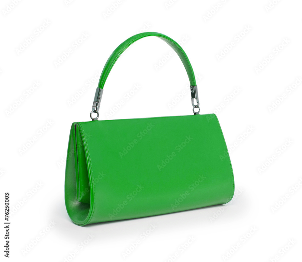 Elegant woman bag on white Elegant woman bag on white