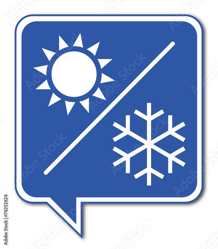Logo chaud froid.