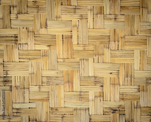 Bamboo weave texture background