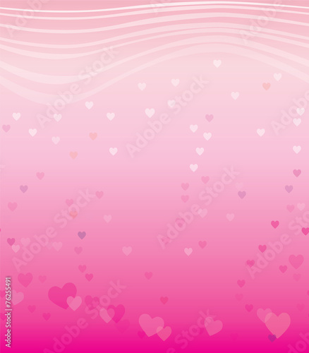 horizontal seamless texture with hearts