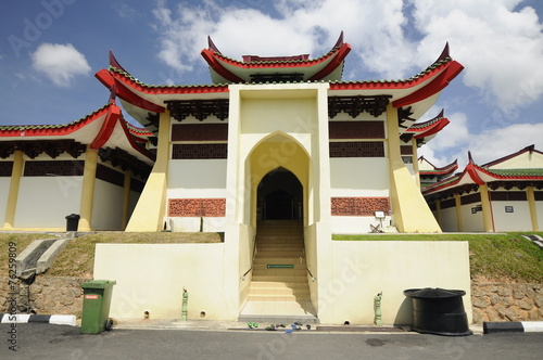 Entrance of Masjid Jubli Perak Sultan Ismail Petra photo