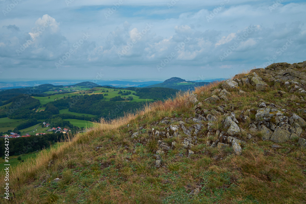 Landschaft an der Wasserkuppe, Biosphärenreservat Rhön, Hess Landschaft an der Wasserkuppe, Biosphärenreservat Rhön, Hess