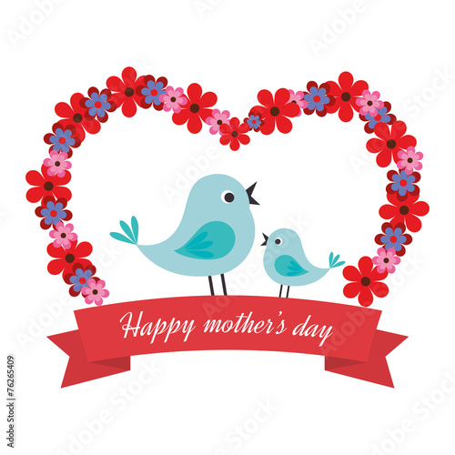 Mom design, vector illustration.