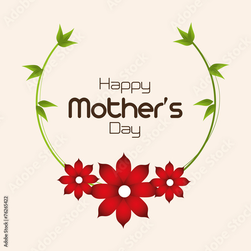 Mom design, vector illustration.