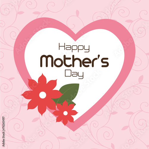 Mom design, vector illustration.