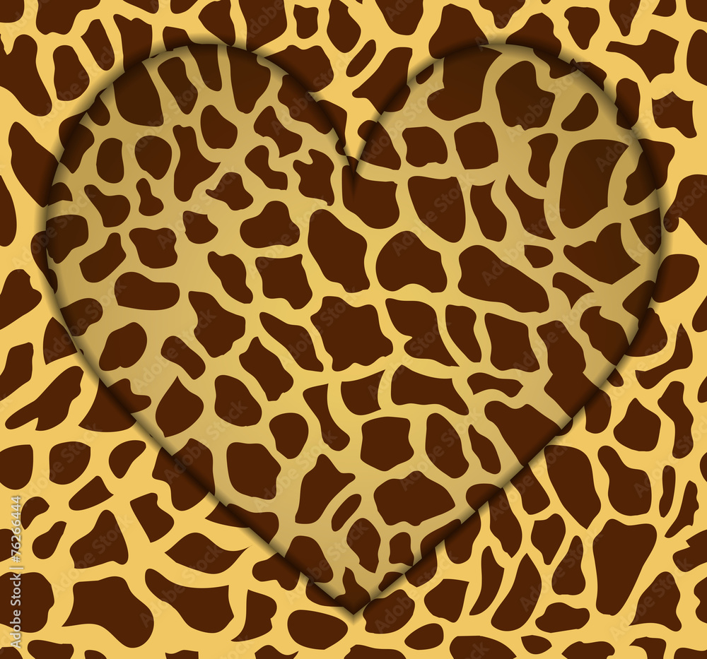 design giraffe heart design giraffe heart