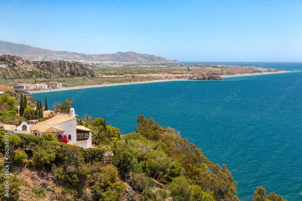 Mediterranean Sea in Andalusia, Spain
