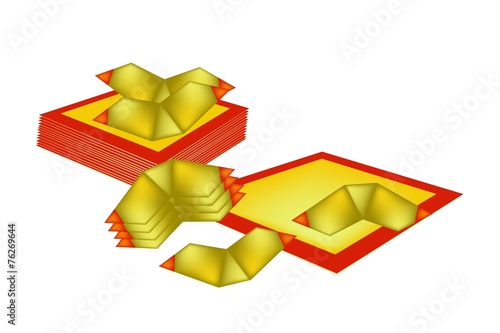 Chinese Gold and Joss Paper for Chinese New Year