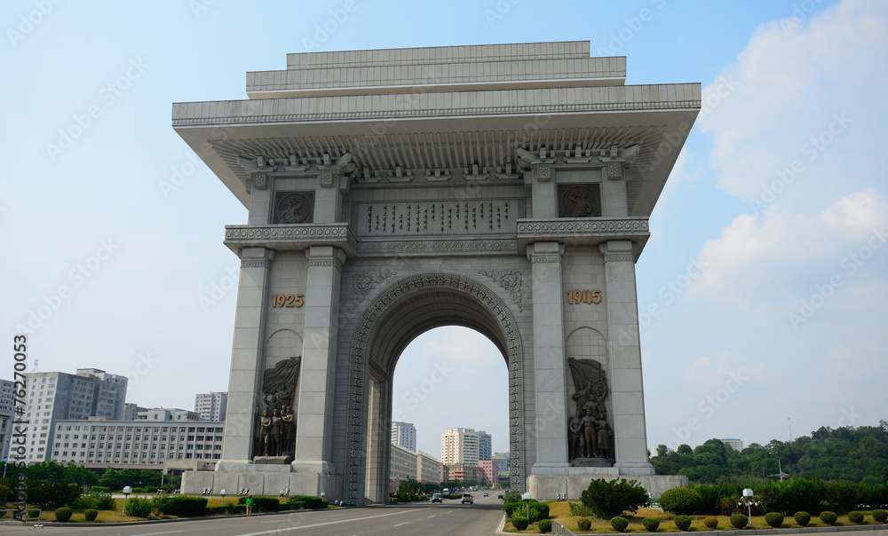 Arch of Triumph, Pyongyang, North-Korea