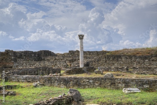 Stobi - an ancient city in Macedonia photo