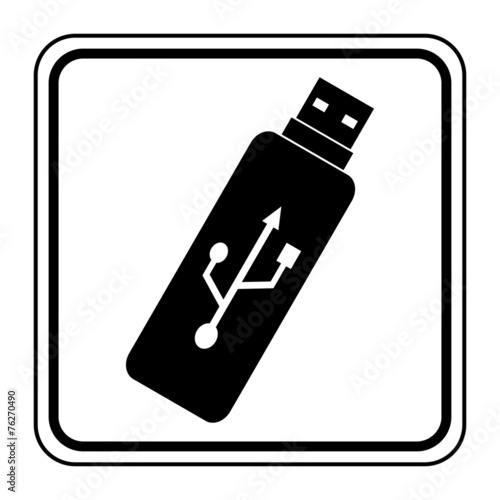 Logo clé usb.