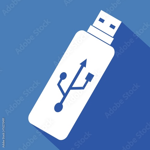 Logo clé usb.